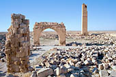 Harran, Ulu Cami, arch and minaret